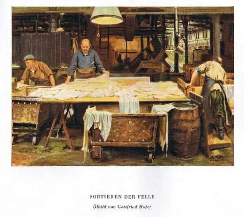Baden Weinheim Handwerk 100 Jahre Leder Fabrik Carl Freudenberg Festschrift 1949