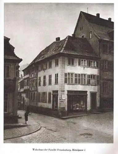 Baden Weinheim Handwerk 100 Jahre Leder Fabrik Carl Freudenberg Festschrift 1949