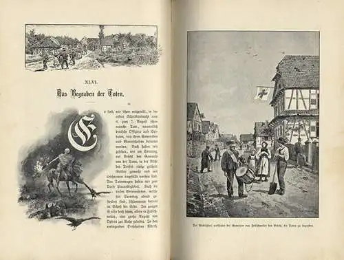 Deutschland Frankreich Elsaß Krieg 1871 Wörth Fröschweiler Chronik Prachtband