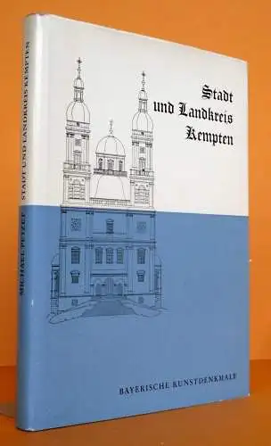 Bayern Stadt Landkreis Kempten Kunst Architektur Denkmal Topografie Buch 1959