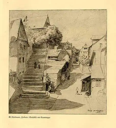 Rhein Pfalz Westerwald Heimat Geschichte Volkskunde Kunst Grafik Buch 1924