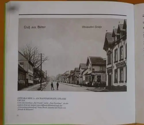 Hessen Main Offenbach Bieber Stadt Geschichte alte Postkarten Heimatbuch 1991