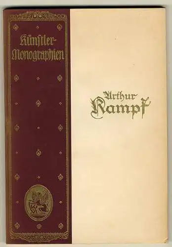 Kunst Malerei Grafik Realismus Berlin Aachen Arthur Kampf Buch Monografie 1922