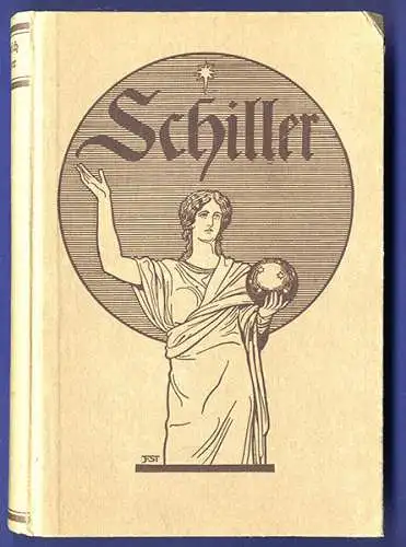 Deutsche Literatur Schiller Gedichte Franz Stassen Kunst Grafik Buch 1922