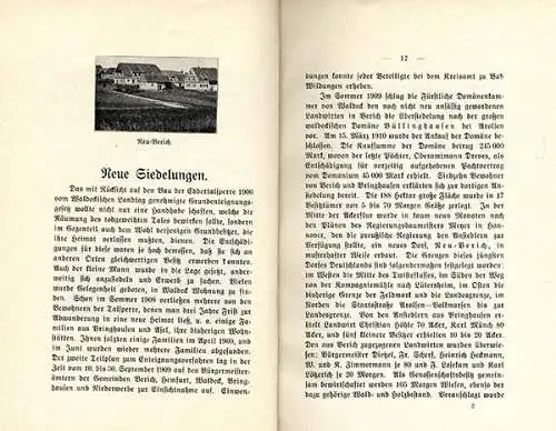 Hessen Kassel Waldeck Edersee Talsperre Stausee Heimatbuch 1914