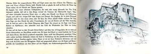 Kunst Malerei Italien Insel Capri gemalt von Rudolf Sieck 1938