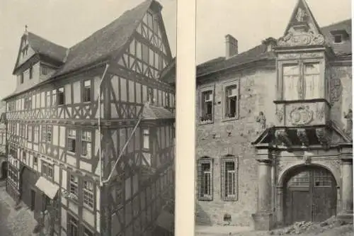 Hessen Alsfeld Stadt Geschichte Fachwerk Architektur Baukunst Foto Bildband 1927