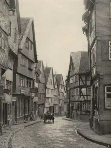 Hessen Alsfeld Stadt Geschichte Fachwerk Architektur Baukunst Foto Bildband 1927