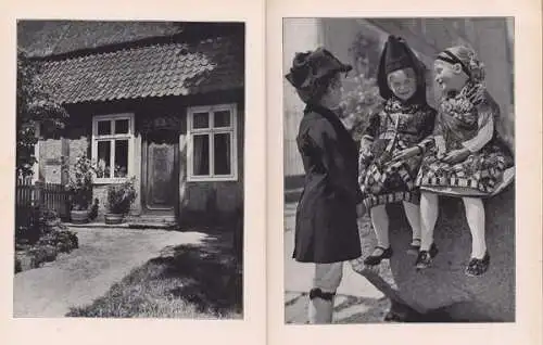 Deutsche Kinder Trachten Bayern Rügen Baden Schwalm Retzlaff Foto Bildband 1936