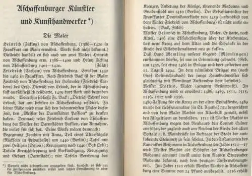 Bayern Spessart Museum Aschaffenburg Kunst Kultur Sammlung Führer 1938