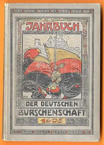 Deutschland Universität Studentika Deutsche Burschenschaft Jahrbuch 1905
