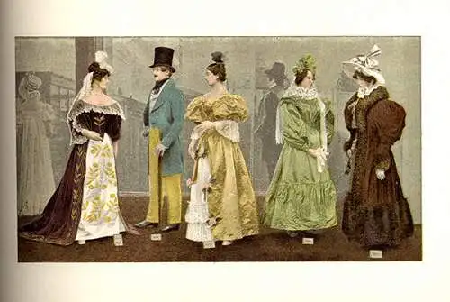 Berlin Geschichte Gewerbe Ausstellung Jahrhundert der Mode Bilder Album 1896
