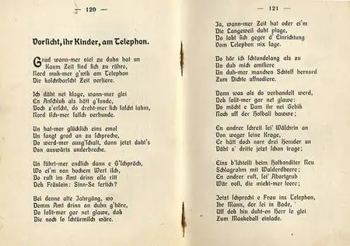 Baden Karlsruhe Verse Gedichte in Mundart Fritz Romeo 4 Bände 1922