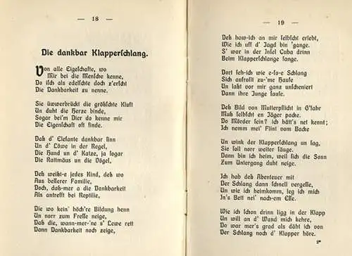 Baden Karlsruhe Verse Gedichte in Mundart Fritz Romeo 4 Bände 1922
