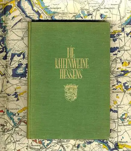 Rhein Hessen Bergstraße Wein Winzer Orte Geschichte Kultur Fachbuch 1927