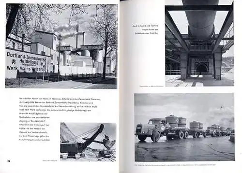 Rheinland Pfalz Mainz Stadt Geschichte Architektur Wiederaufbau Buch 1955