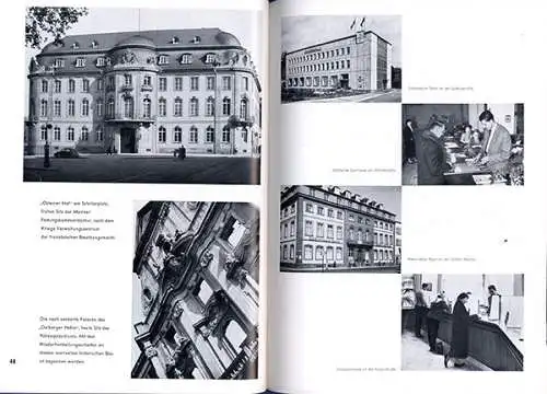 Rheinland Pfalz Mainz Stadt Geschichte Architektur Wiederaufbau Buch 1955