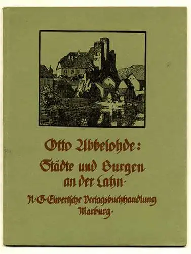 Hessen Marburg Lahn Wetter Biedenkopf Kunst Grafik Mappe Otto Ubbelohde 1922
