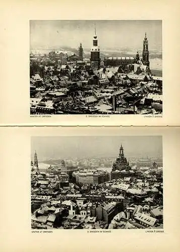 Sachsen Dresden Elbe Geschichte Architektur Baukunst Foto Bildband 1930