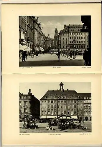 Sachsen Dresden Elbe Geschichte Architektur Baukunst Foto Bildband 1930