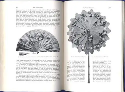 Mode Kunsthandwerk Lifestil Jugendstil Damen Fächer Monografie 1904