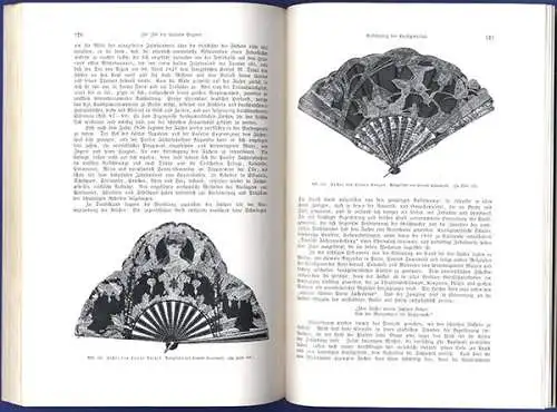 Mode Kunsthandwerk Lifestil Jugendstil Damen Fächer Monografie 1904