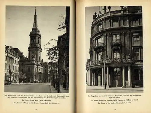 Berlin Potsdam Stadt Geschichte Architektur Baukunst Foto Bildband 1936