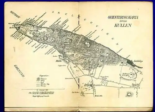 Schweden Ostsee Insel Kullen Seebad Mölle Geschichte alter Reiseführer 1908
