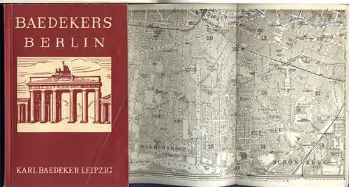 Deutsches Reich Berlin Havel Potsdam Olympiade Baedecker Reisehandbuch 1936