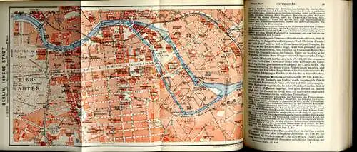 Deutsches Reich Berlin Havel Potsdam Olympiade Baedecker Reisehandbuch 1936