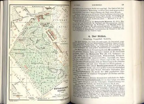 Deutsches Reich Berlin Havel Potsdam Olympiade Baedecker Reisehandbuch 1936