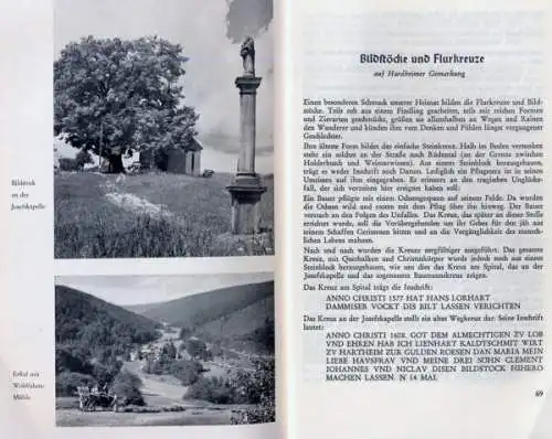 Baden Odenwald Hardheim Mittelalter Stadt Geschichte Chronik 1955