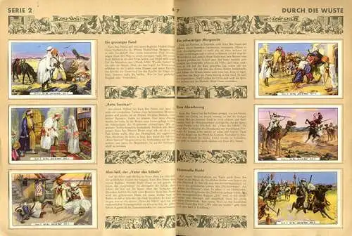 Karl May Abenteuer Winnetou Ölprinz Serie 1-20 Magarine Sammelbilder Album 1952