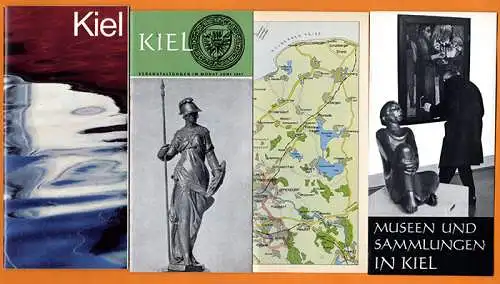 Ostsee Stadt Kiel Urlaub Tourismus Reiseverkehr Werbepropekte Konvolut Sammlung