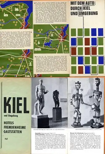 Ostsee Stadt Kiel Urlaub Tourismus Reiseverkehr Werbepropekte Konvolut Sammlung