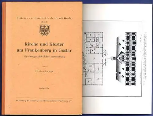 Harz Goslar Kirche Kloster am Frankenberg Architektur Geschichte Baukunst 1971