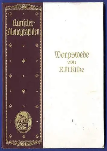 Kunst Malerei Maler der Künstlerkolonie Worpswede Rainer Maria Rilke Buch 1987