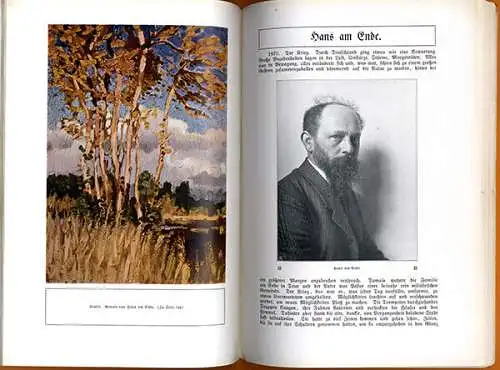 Kunst Malerei Maler der Künstlerkolonie Worpswede Rainer Maria Rilke Buch 1987