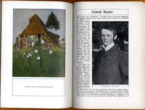 Kunst Malerei Maler der Künstlerkolonie Worpswede Rainer Maria Rilke Buch 1987