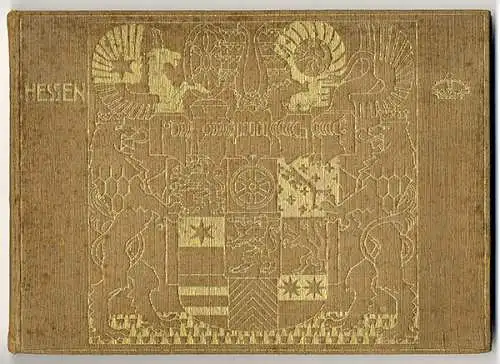 Großherzogtum Hessen Darmstadt Orte Provinzen Jugendstil Bilder Album 1908