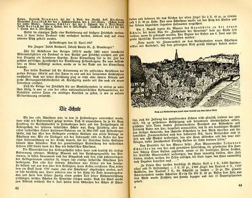 Hessen Main Kinzig Nidderau 1100 Jahre Heldenbergen Geschichte Chronik 1939