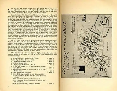 Hessen Main Kinzig Nidderau 1100 Jahre Heldenbergen Geschichte Chronik 1939