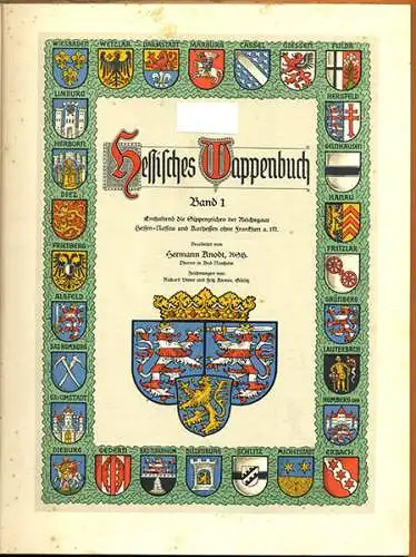 Hessen Rhein Main Mittelalter Geschichte Hausmarken Sippe Wappenbuch 1943