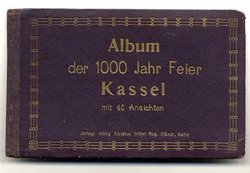 Hessen Kassel 1000 Jahre Feier Festzug Foto Bilder Album 1913