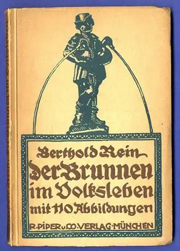 Deutschland Wasser Brunnen Bauten Architektur Standorte Stadt Land Buch 1912