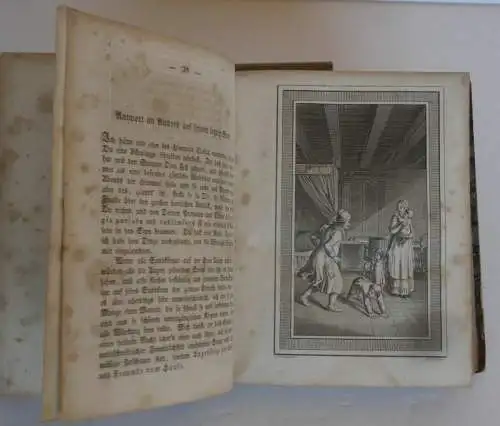 Hamburg Literatur Wandsbecker Bote Matthias Claudius Werke 8 Bände Kupfer 1844