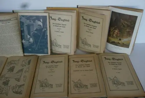 Deutschland Jung Siegfried Kinder Jugend Zeitschrift 8 Bände komplett 1927-1932