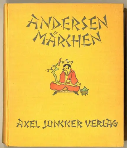 Andersen Märchenbuch Kunst Grafik Aquarelle Alfred Thon Junker Verlag  1922