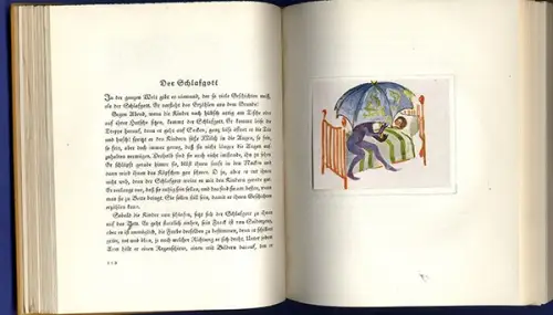 Andersen Märchenbuch Kunst Grafik Aquarelle Alfred Thon Junker Verlag  1922