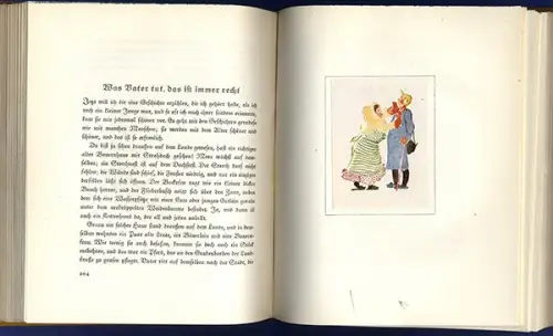 Andersen Märchenbuch Kunst Grafik Aquarelle Alfred Thon Junker Verlag  1922